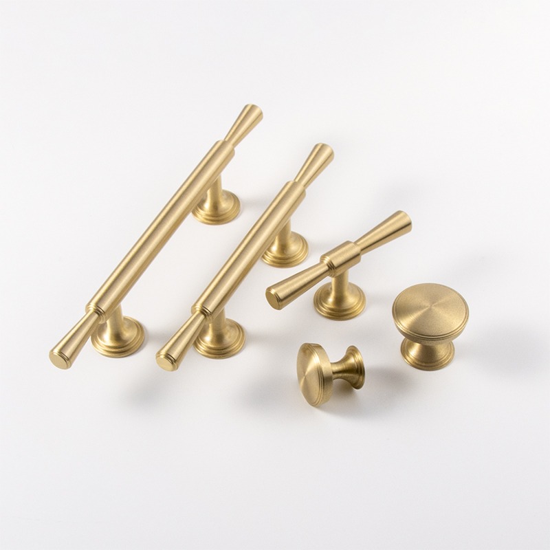 Brass handles