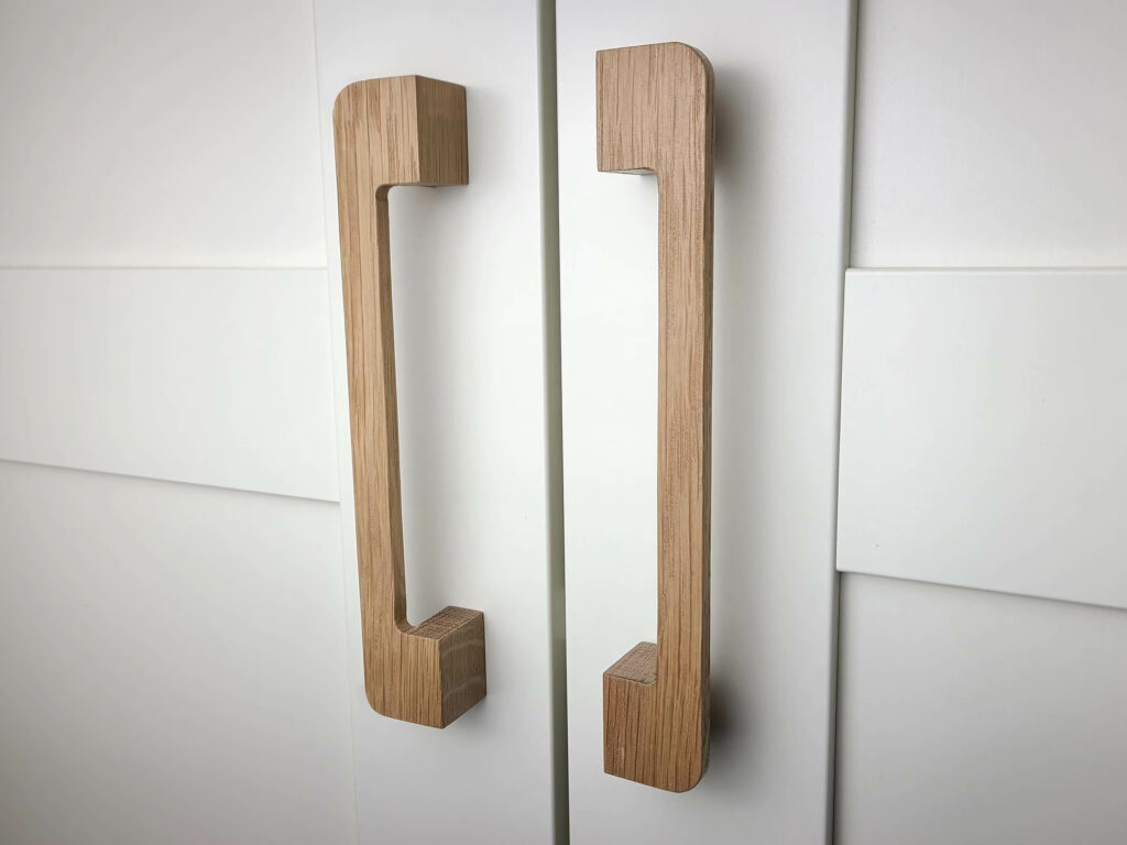 Wood handles